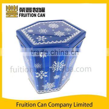 Large Metal Tin Can Gift Packing Box for Popcorn