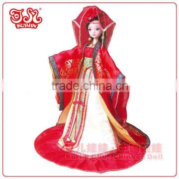 Wholesale China plastic bride doll wedding gift collection