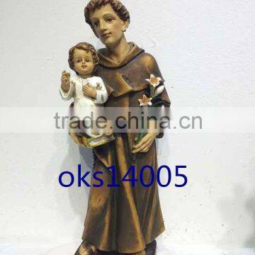 Poly Resin Nativity Set Polyresin Holy Family Polyresin Statue St. Anthony photo-4