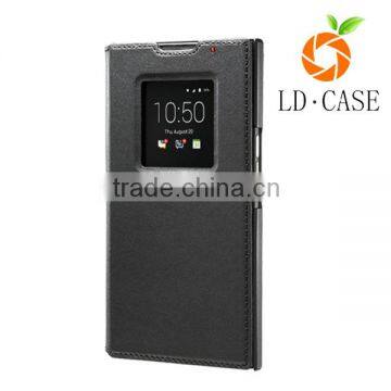 Factory price mobile phone leather case for blackberry priv