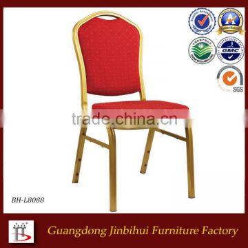 Golden Designer furniture used banquet stackable chairs foshan