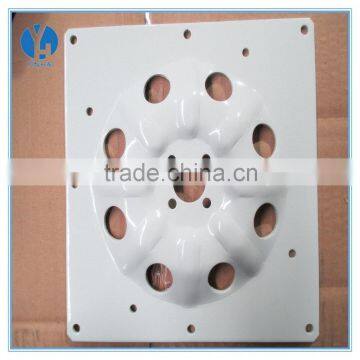 208mm*208mm flange used in the bottom of washing machine