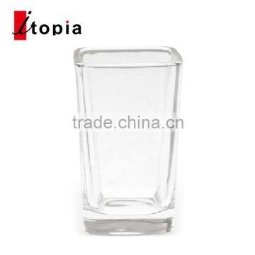 square glass bottle/cup/jar, factory price glass bottle