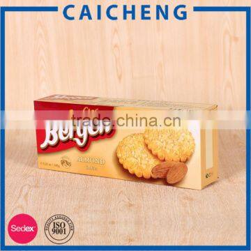 Custom Offset Printed and Food Industrial Use Biscuits Boxes