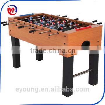 Hot sale operated table football soccer MDF telescopic rods foosball table