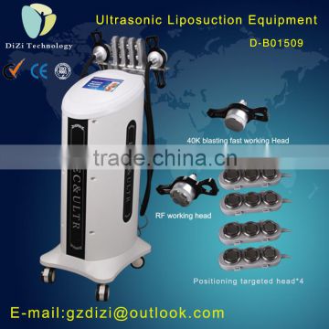 Skin Rejuvenation 2016 Vacuum Rf Ultrasonic Liposuction Cavitation Skin Tightening Body Slimming Machine Cavitation Lipo Machine