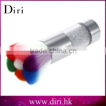 private label makeup brush flower shape kabuki brush colorful powder brush oem factory