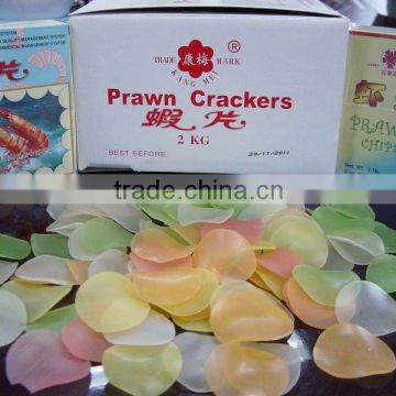 Prawn crackers fried snack