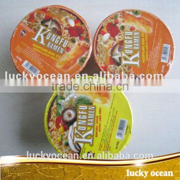 90g various kinds of flavours bowl Instant noodles