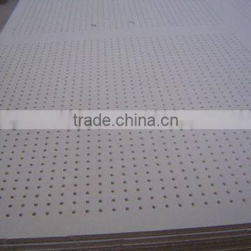 15mm Perforated gypsum ceiling tiles