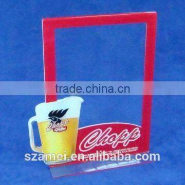 Hottest sale leather menu cover/restaurant menu book