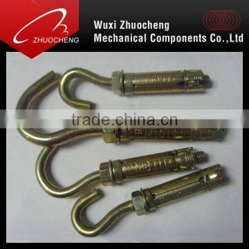 carbon steel zinc plated heavy duty concrete anchor bolts