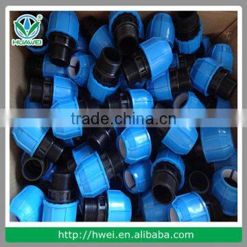 UV Resistant PE Tube PP compression Fittings