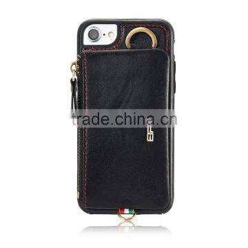 Hot selling genuine leather mobile phone case for iPhone 7/7plus