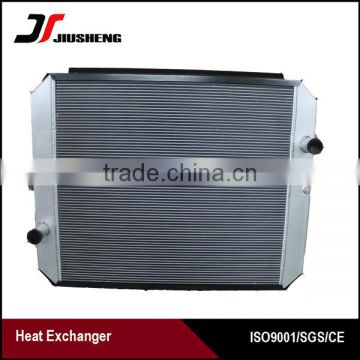 aluminum tube fin DH220-7 excavator water radiator in stock aftermarket replacements