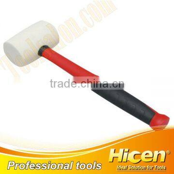 Best selling building hand tools,Plastic White Rubber Mallet Hammers