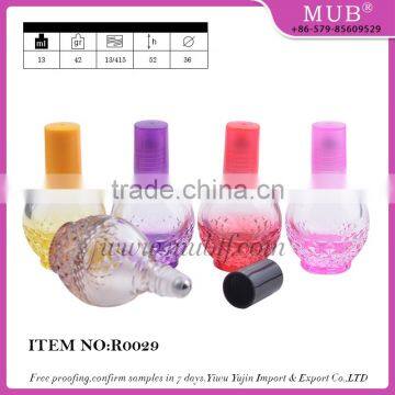 R0029 rool bottle glass bottle aluminum perfume bottle wholesale