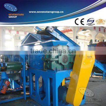 Used tire recycling machine for rubber