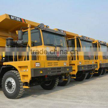 MT86 Mining Truck 80ton Mining Truck working in Stone Quarry off road Minging Truck