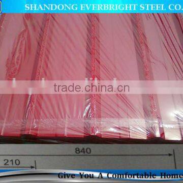 Top Quality Color Coated Corrugated Steel Roofing Tile photo-6