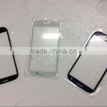 Without logo front glass for s3,cover lens for s3,glass replacement for s3