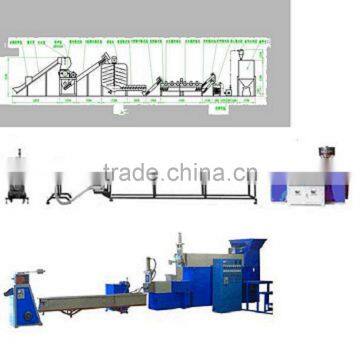 Double-Ranks Recycling & Granulating System