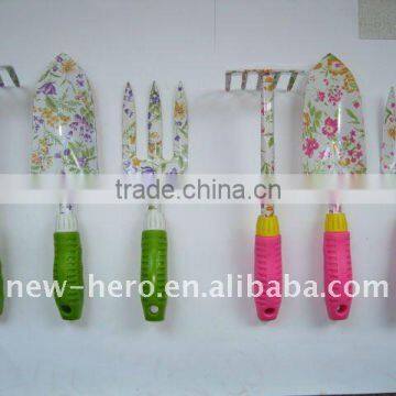 3pcs Floral Garden Tools Set