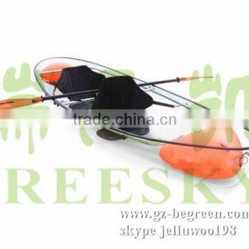 Cheap Plastic 100% Transparent Waterboy Kayak With Prices photo-3