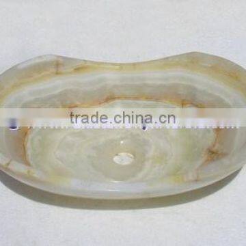 Top Quality WHITE ONYX SINKS BASINS COLLECTION photo-5
