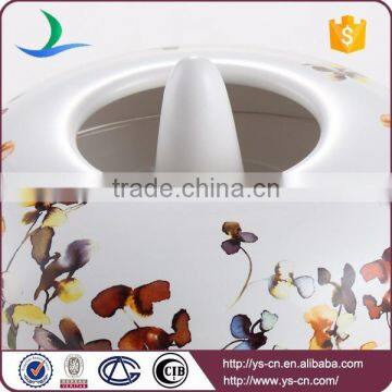 Wholesale Floral & Plants Decal Ceramic Aroma Burner photo-2