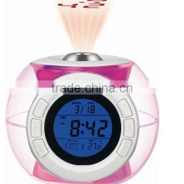 Newest Sound Controlled Projection Talking Alarm Clock photo-2