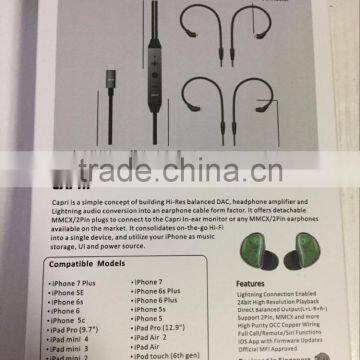 New Arrival High-eng MFI Approval Earphone For IPhone7/7 Plus, Wholesale Unique In-ear Headphone Specially For IPhone 7/7Plus photo-6