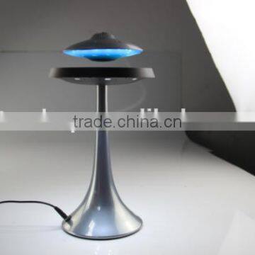 Magnetic Floating Levitation Bluetooth Loudspeaker Box With Led Light, Wireless Flying Saucer Shape Glowing Voice Box photo-2