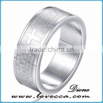Wholesale Stainless Steel Jewelry Couple Rings for Valentines Day photo-2