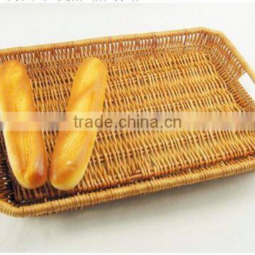 eco-friendly 100%hand woven cheap wicker bread basket