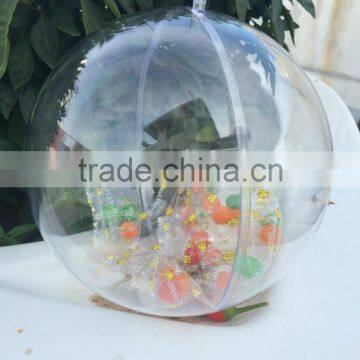 Clear Plastic Craft Gift Balls Transparent Acrylic ball