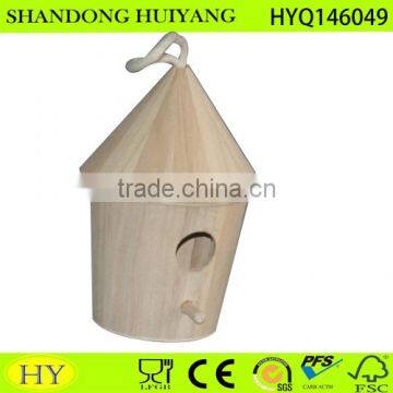 handmade small cheap wood bird house