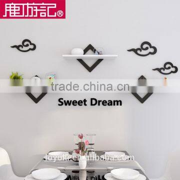 2017 New Arrival Mdf Wood Home Wall Mount Shelf Floating Shelf photo-2