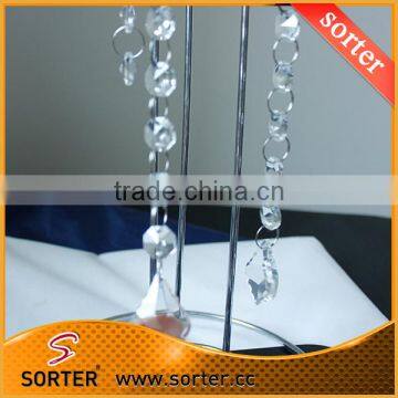 K9 Crystal Octagon Chandelier Beads Chain Pendant Part photo-2
