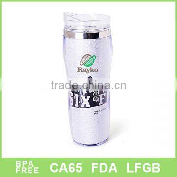 double wall palstic paper insert tumbler