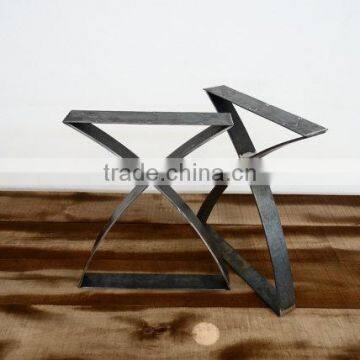 New Style 28 Inch Black Powder Coated Iron Display Table Leg photo-5