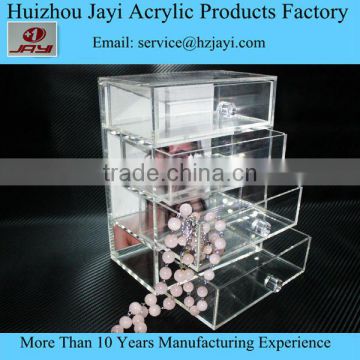 Plastic Jewelry Gift Box Plexi Glass Display Case Factory Customized Acrylic Displayer Jewelry Organizer Wholesale