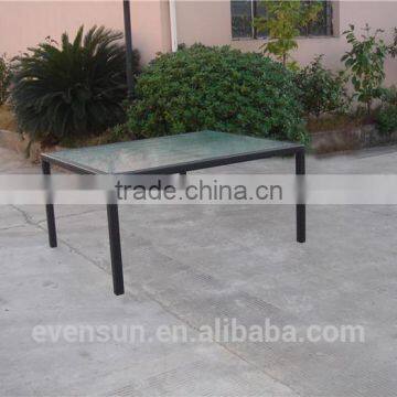 China Wholesale Outdoor Garden Rattan Dining Tables