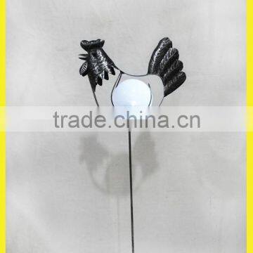 YS13077 Metal handicraft solar garden stick light with superior quality