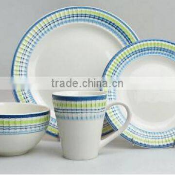 8"colorful Plate and 300ml Colorful Mug Ceramic photo-5