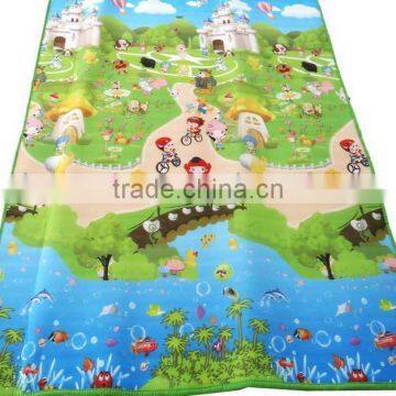 Popular sell crossline new product children crawling mat