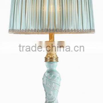 Finely Cast Exquisite Chinoiserie Style Brass and Crystal Table Reading Lamp With Beautiful Embroidered Lampshade BF12-04124a photo-6
