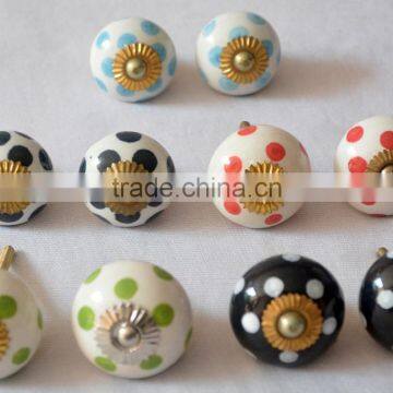 Mix Design Unique Hand Painted Drawer Knobs photo-2