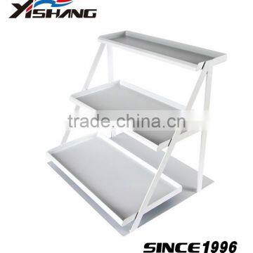 Custom countertop display metal convenience store shelf