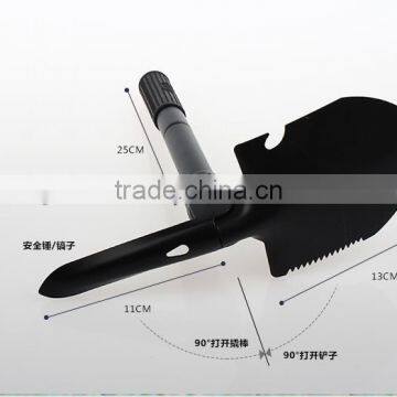 Folding Multifunction Shovel Outdoor Camping Shovel Mini Survival Trowel Tools With Snow Spade Pick Saw Compass Garden Tools photo-5